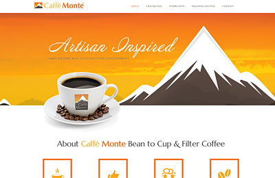 website-brand-design-caffe-monte