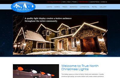 true-north-xmas-website-design-calgary