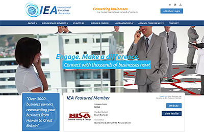 IEA-website-design