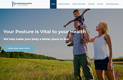 Vital-Posture-Clinic-Calgary-Web-Design