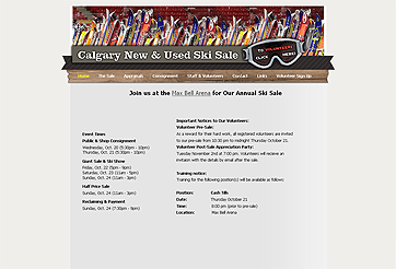Calgary Ski Sale