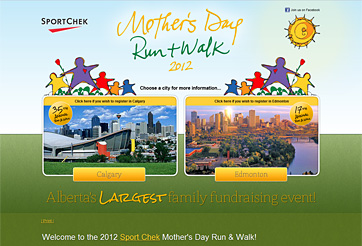 Sport Chek Mother's Day Run and Walk