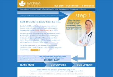 Private health services plans for Ontario from Canada Health & Dental Direct