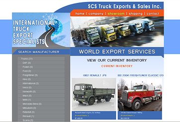 SCS Truck Exports & Sales