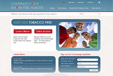 The Campaign for a Smoke-Free Alberta