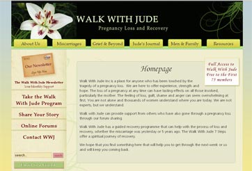 Miscarriage Support - Pregnancy Loss and Healing - Walk With Jude