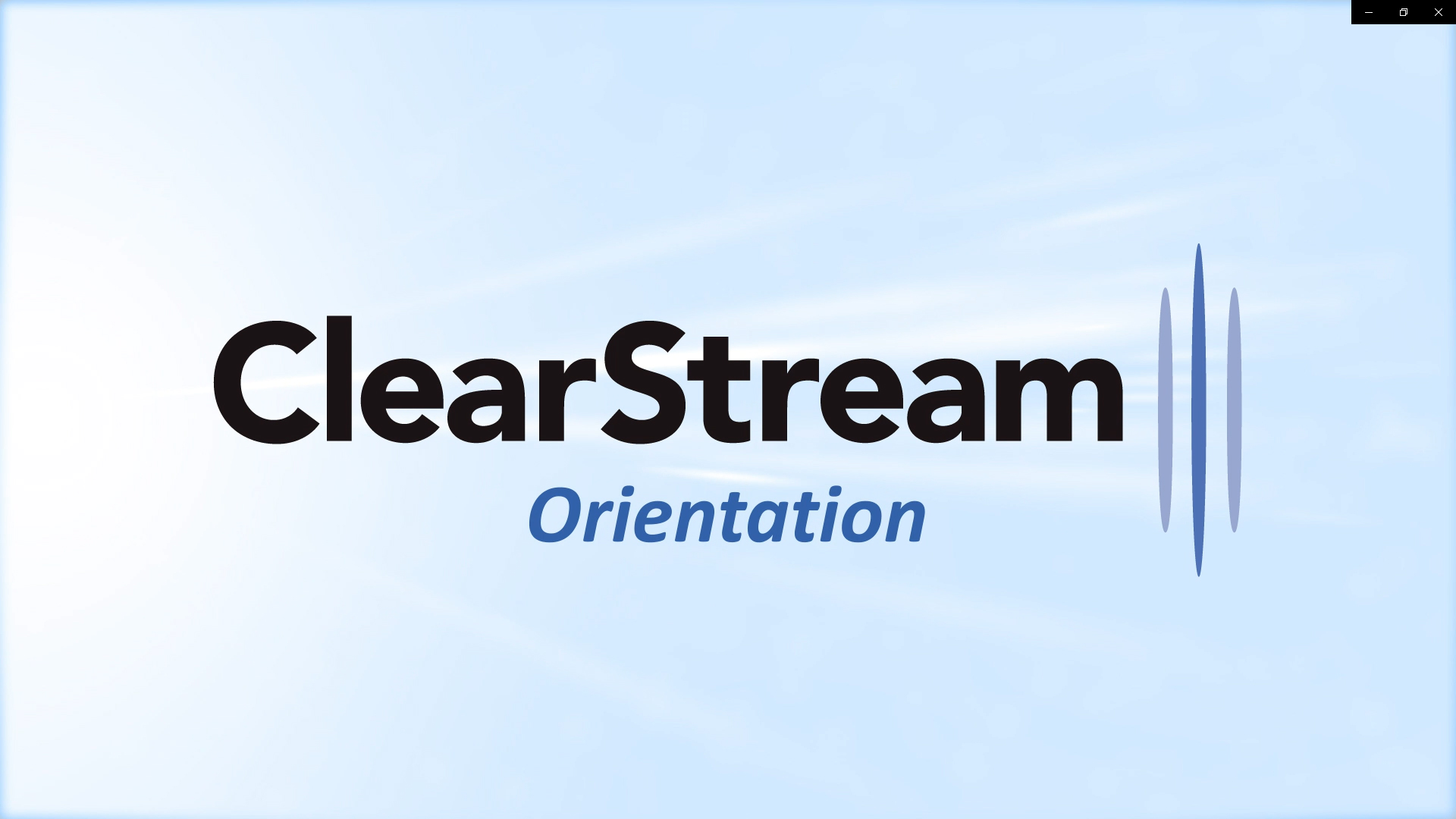 ClearStream-Orientation-2021