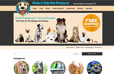 pixienpals-ecommerce-website-design-calgary