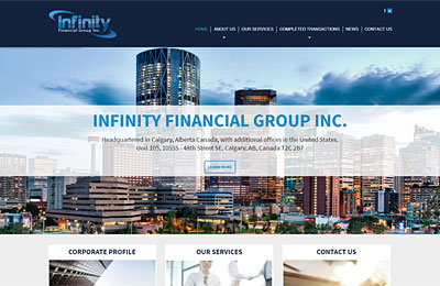 infinity-financial-website-design-calgary