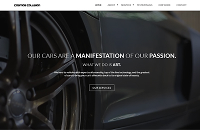 cosmos-collision-calgary-website-design