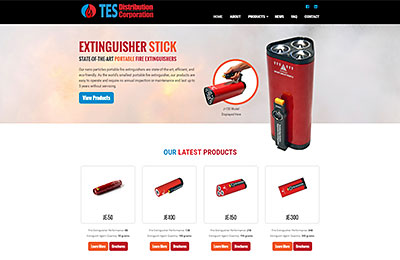 TES-Distribution-Calgary-Web-Design