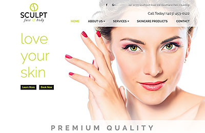 sculpt-calgary-website-design