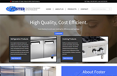 Foster-Food-Equipment-Canada-Web-Design