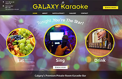 Galaxy-Karaoke-Calgary-Web-Design