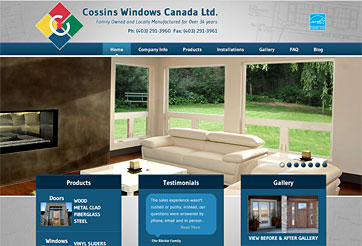 Cossins Windows Canada