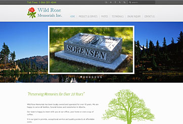 Wild Rose Memorials